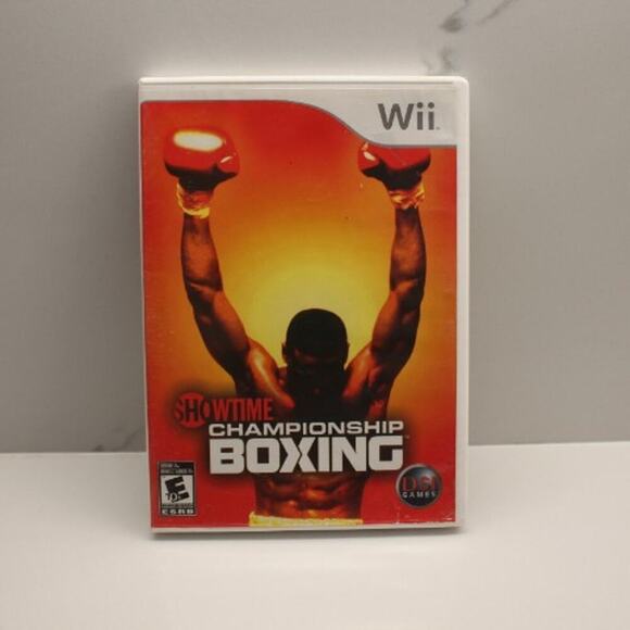 Showtime Championship Boxing Game Nintendo Wii, 2007 Complete In Box w/ Manual - Picture 1 of 4